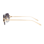 Luxury Diamond Cut Black
