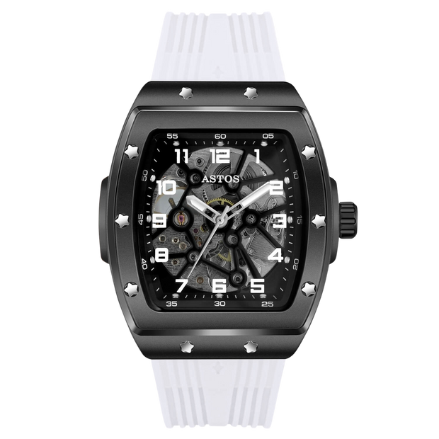 Millionaire Black White Strap
